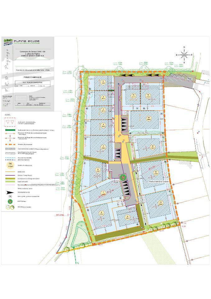 Programme terrain + maison à Le Genest-Saint-Isle en Mayenne (53) de 75 m² à vendre au prix de 202600€ - 3