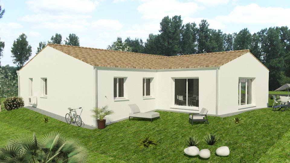 Programme terrain + maison à Saint-Porchaire en Charente-Maritime (17) de 130 m² à vendre au prix de 283000€ - 2