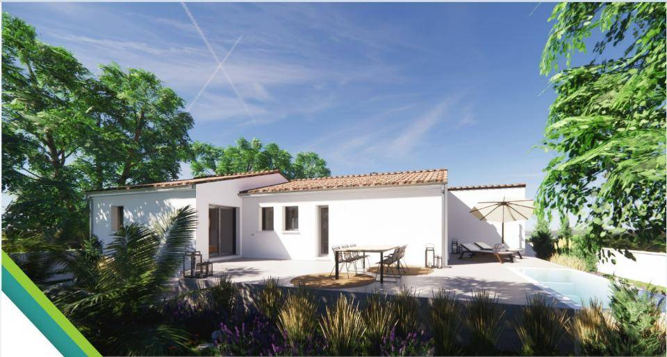 Programme terrain + maison à Échallat en Charente (16) de 113 m² à vendre au prix de 279000€ - 2