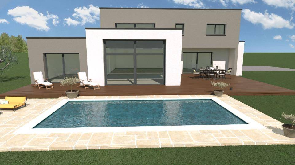 Programme terrain + maison à Montpellier en Hérault (34) de 150 m² à vendre au prix de 786900€ - 2