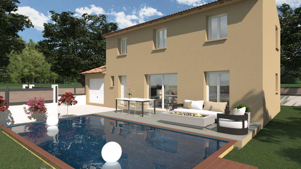 Programme terrain + maison à Toulon en Var (83) de 90 m² à vendre au prix de 420000€ - 1
