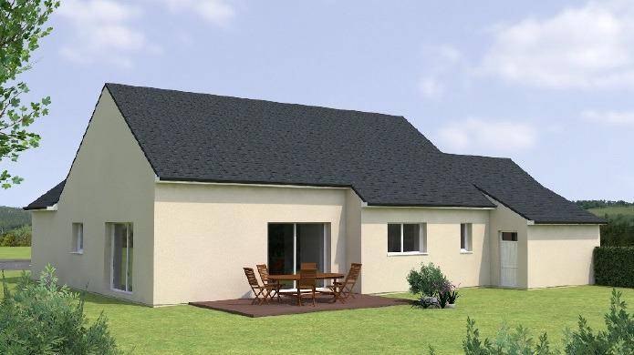 Programme terrain + maison à Beaufort-en-Anjou en Maine-et-Loire (49) de 115 m² à vendre au prix de 274000€ - 2