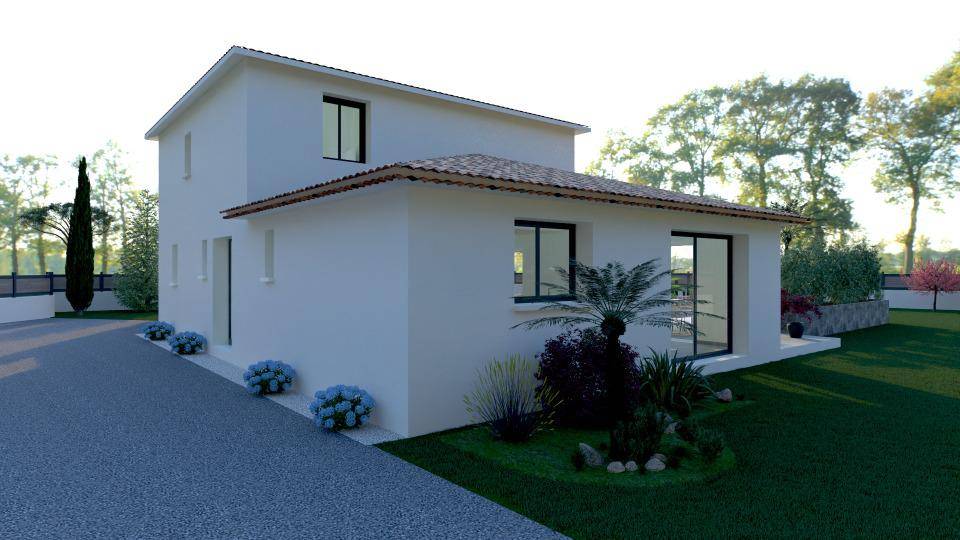Programme terrain + maison à Solliès-Pont en Var (83) de 130 m² à vendre au prix de 635000€ - 2
