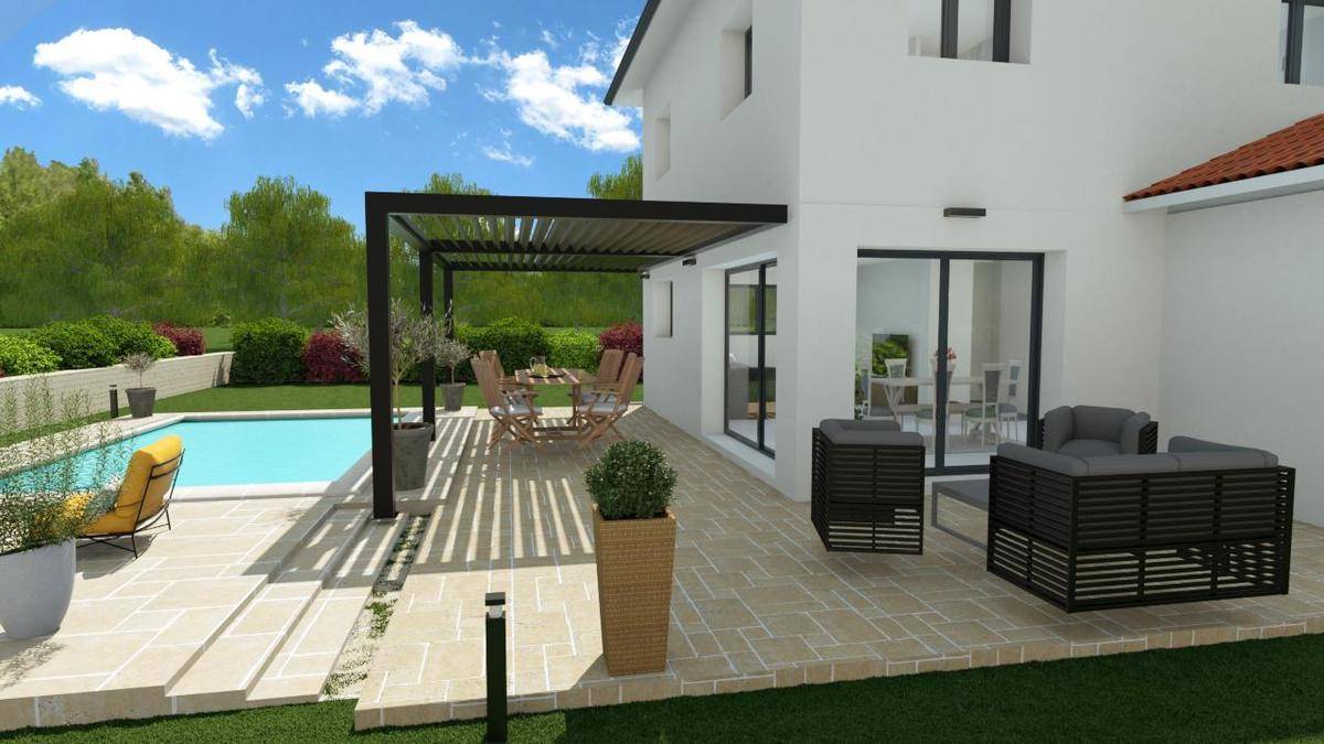 Programme terrain + maison à La Frette en Isère (38) de 120 m² à vendre au prix de 299500€ - 3