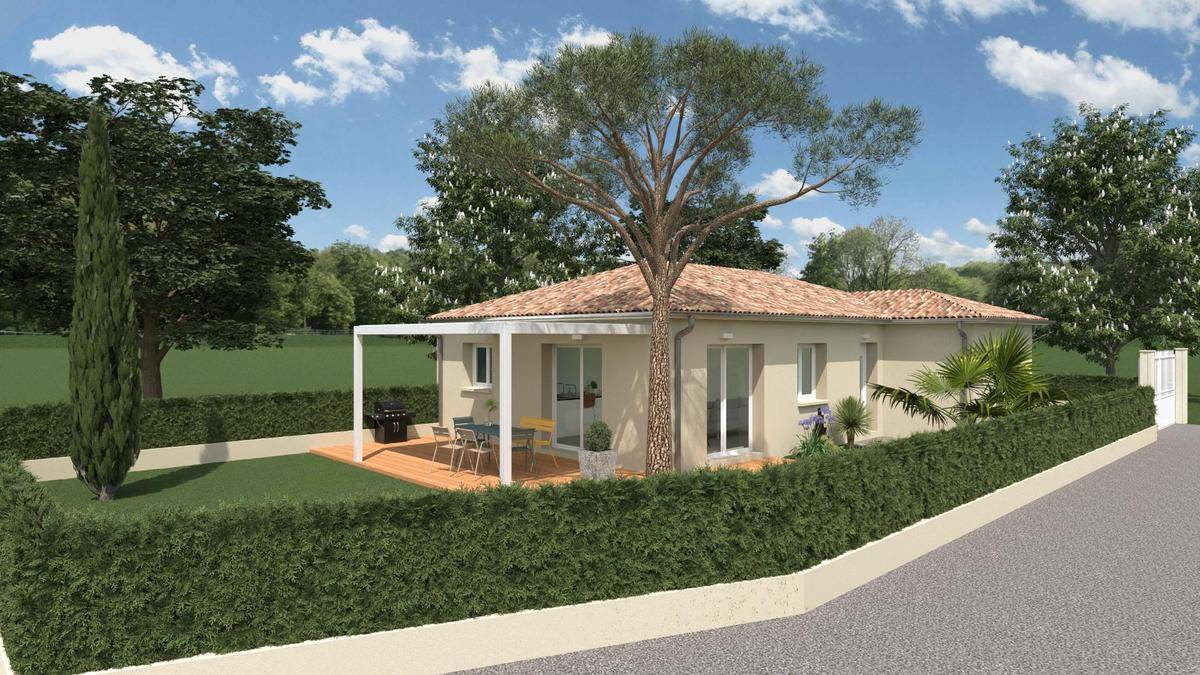 Programme terrain + maison à Villefranche-sur-Saône en Rhône (69) de 90 m² à vendre au prix de 285000€ - 1
