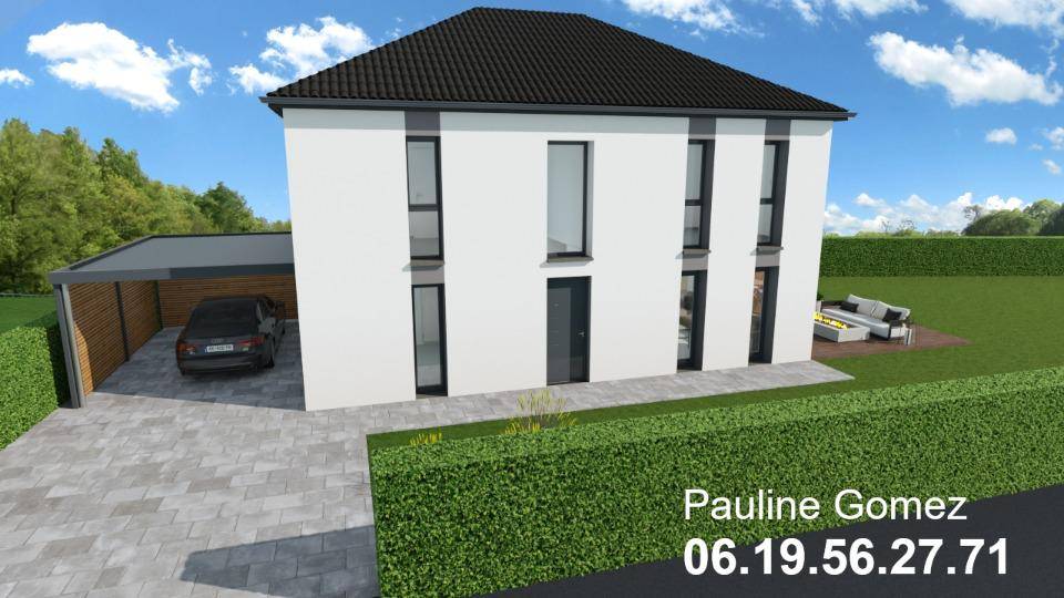 Programme terrain + maison à Cattenières en Nord (59) de 130 m² à vendre au prix de 337000€ - 1