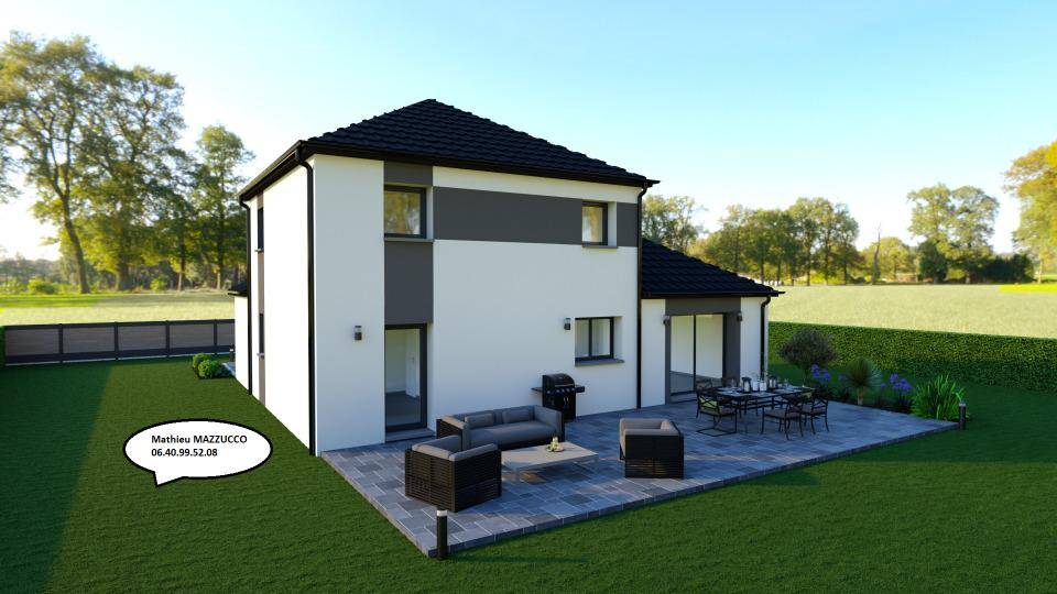 Programme terrain + maison à Fontaine-au-Pire en Nord (59) de 125 m² à vendre au prix de 325000€ - 4