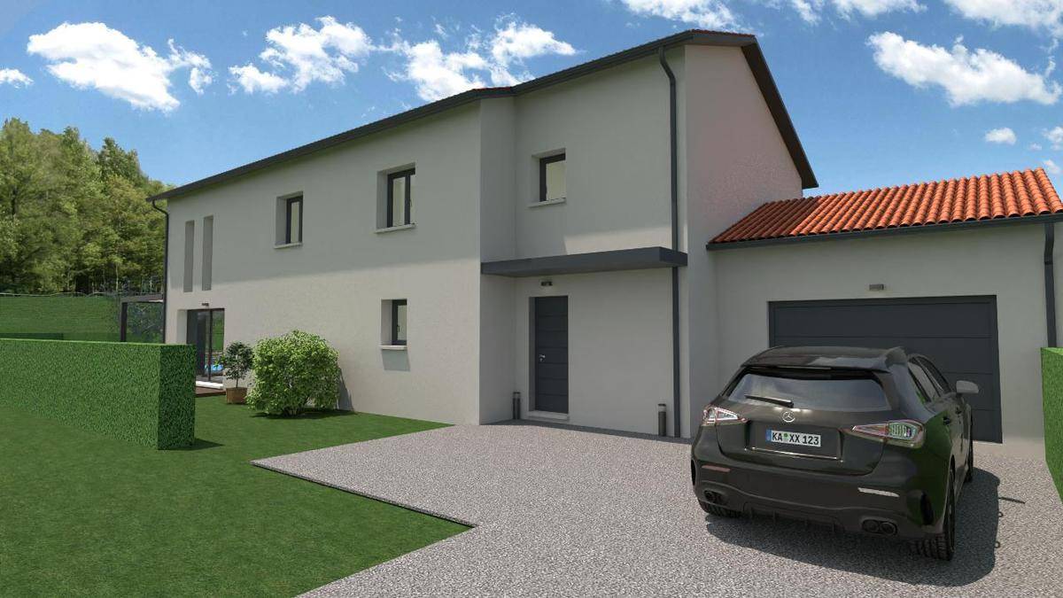 Programme terrain + maison à Francheville en Rhône (69) de 160 m² à vendre au prix de 766486€ - 2