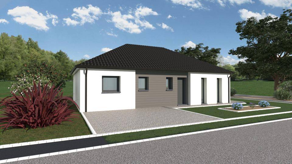 Programme terrain + maison à Douai en Nord (59) de 93 m² à vendre au prix de 211414€ - 1