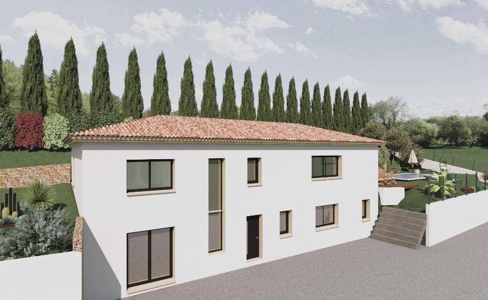 Programme terrain + maison à Bormes-les-Mimosas en Var (83) de 140 m² à vendre au prix de 727900€ - 2