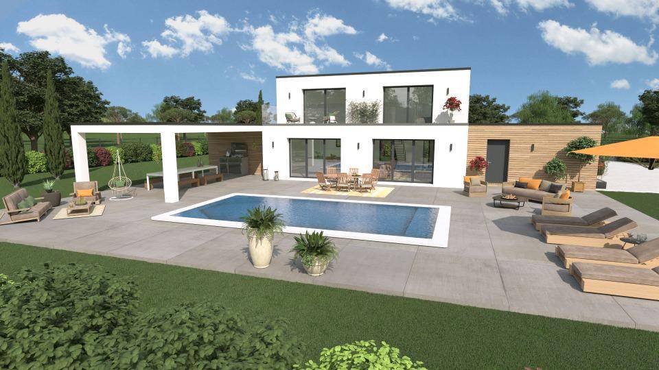 Programme terrain + maison à Neuville-sur-Brenne en Indre-et-Loire (37) de 140 m² à vendre au prix de 338460€ - 1