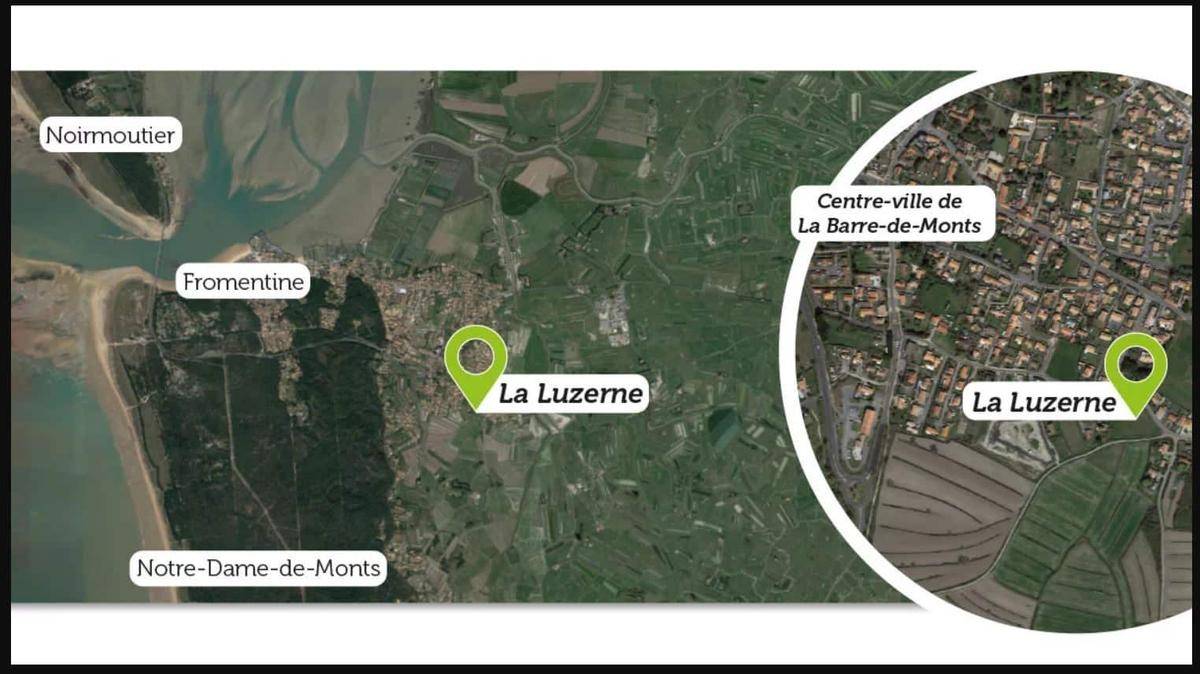 Terrain seul à La Barre-de-Monts en Vendée (85) de 549 m² à vendre au prix de 99000€