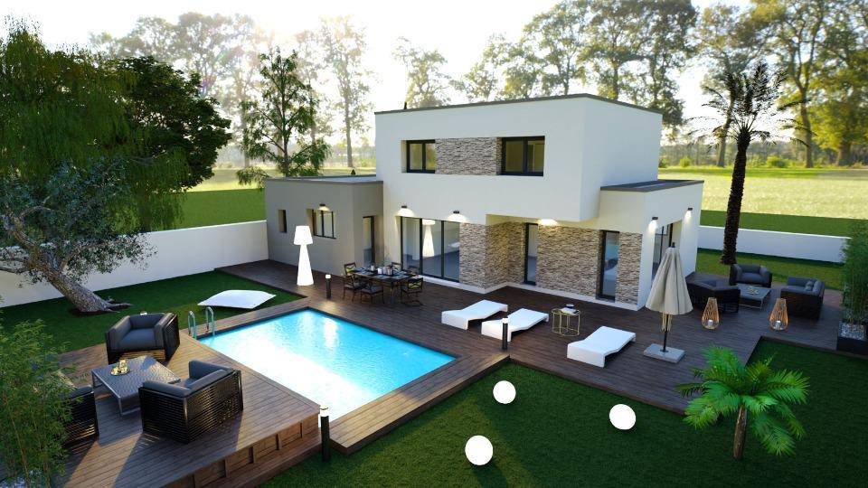 Programme terrain + maison à Verny en Moselle (57) de 120 m² à vendre au prix de 469900€ - 2