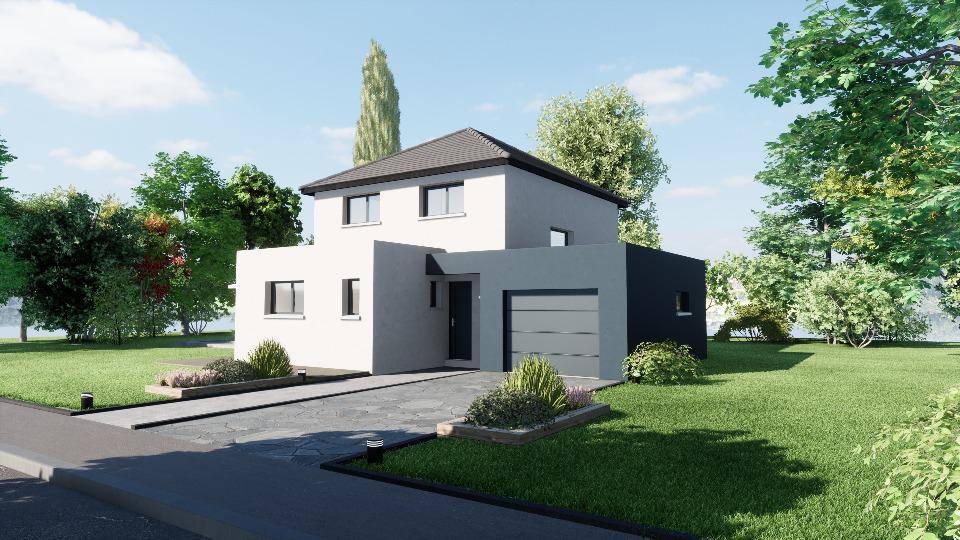 Programme terrain + maison à Plaine en Bas-Rhin (67) de 100 m² à vendre au prix de 357300€ - 1