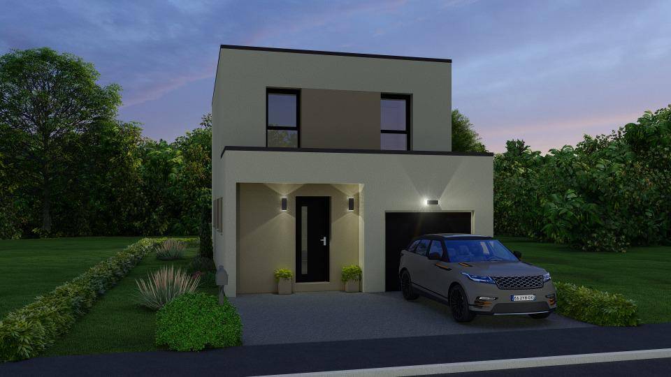 Programme terrain + maison à Longwy en Meurthe-et-Moselle (54) de 90 m² à vendre au prix de 274000€ - 1