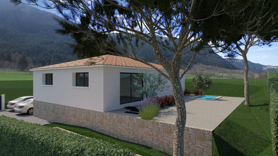 Programme terrain + maison à Rousset en Bouches-du-Rhône (13) de 100 m² à vendre au prix de 572000€ - 4