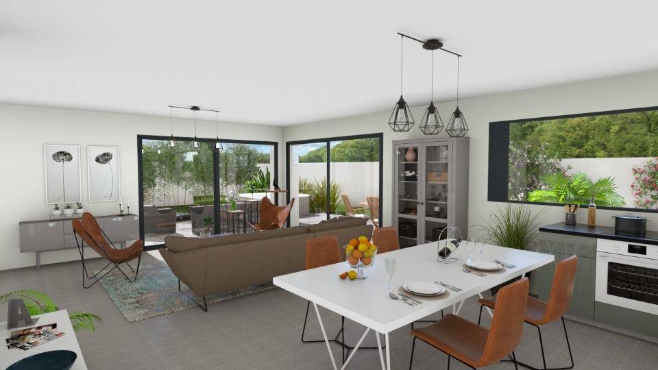 Programme terrain + maison à La Crau en Var (83) de 80 m² à vendre au prix de 555000€ - 4