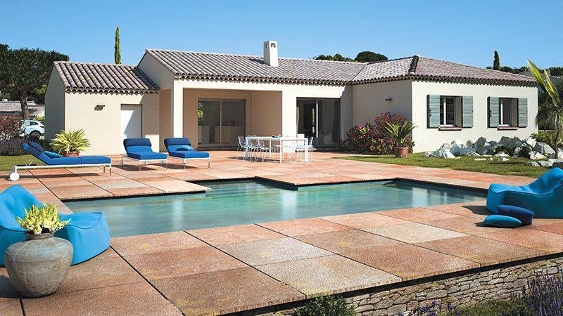 Programme terrain + maison à Serviers-et-Labaume en Gard (30) de 110 m² à vendre au prix de 369800€ - 1