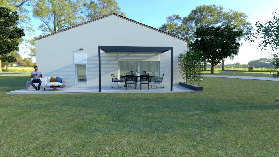 Programme terrain + maison à Le Teil en Ardèche (07) de 94 m² à vendre au prix de 284000€ - 3