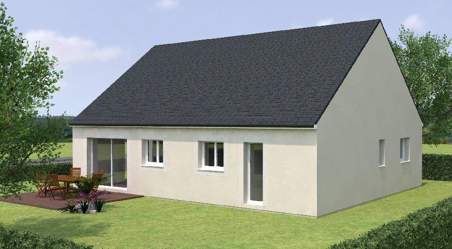 Programme terrain + maison à Bellevigne-les-Châteaux en Maine-et-Loire (49) de 90 m² à vendre au prix de 209500€ - 2