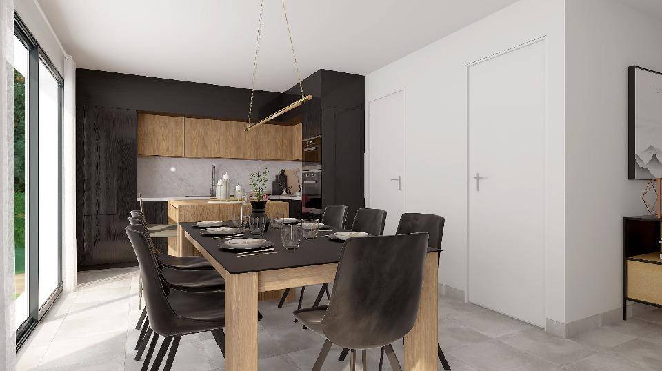 Programme terrain + maison à Gigean en Hérault (34) de 101 m² à vendre au prix de 373400€ - 4
