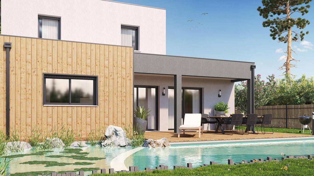 Programme terrain + maison à Grignols en Gironde (33) de 806 m² à vendre au prix de 348680€ - 4