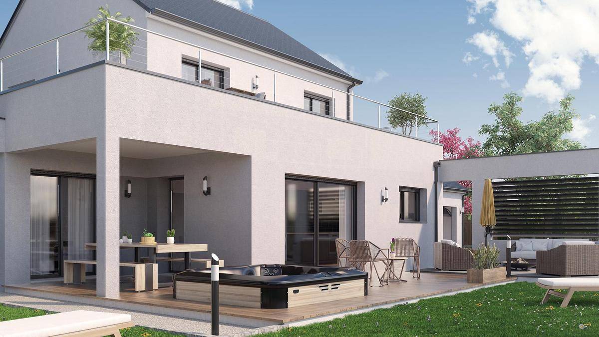 Programme terrain + maison à Pithiviers en Loiret (45) de 1300 m² à vendre au prix de 386142€ - 4