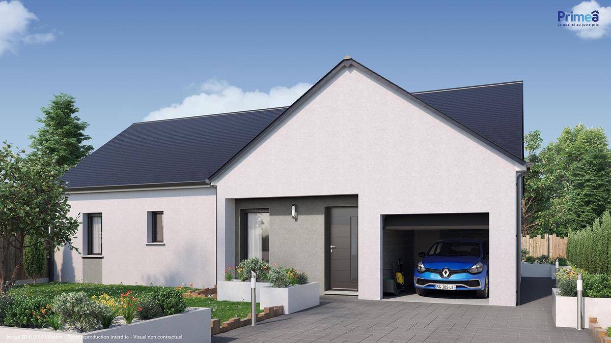 Programme terrain + maison à Besné en Loire-Atlantique (44) de 450 m² à vendre au prix de 201347€ - 1