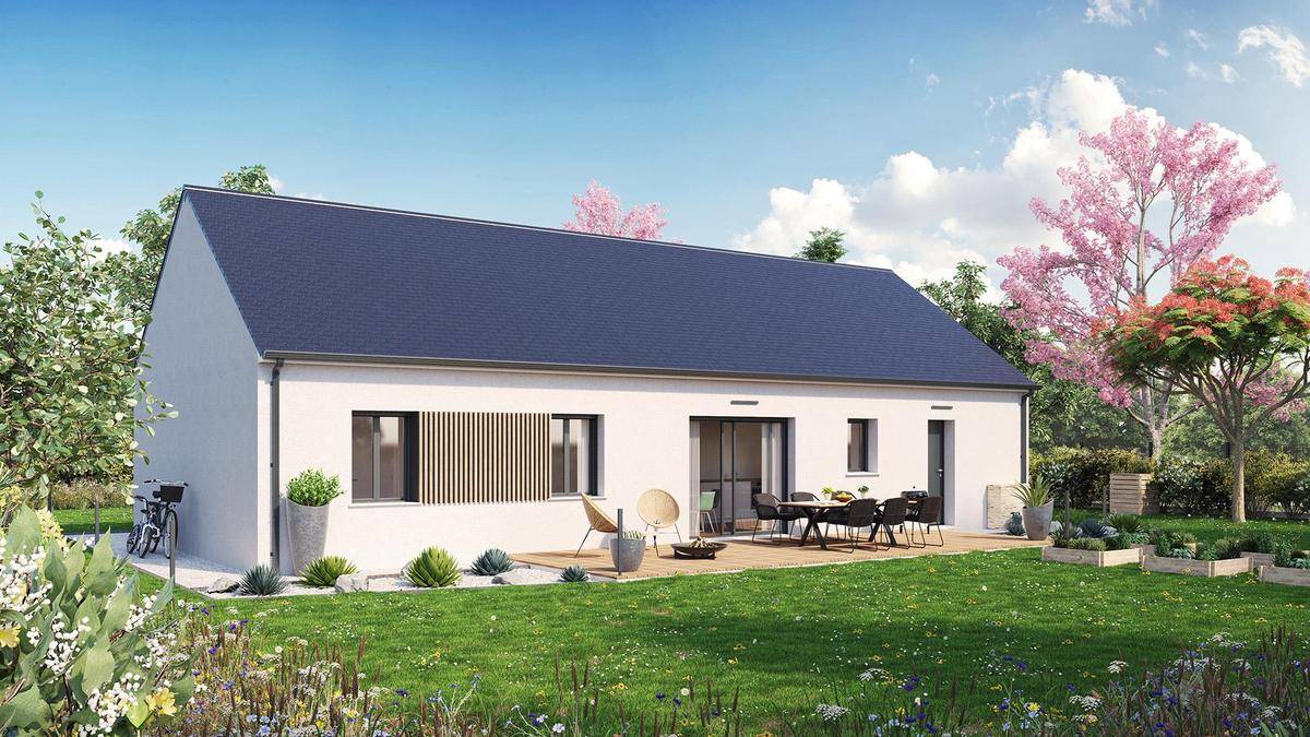 Programme terrain + maison à La Selle-sur-le-Bied en Loiret (45) de 1239 m² à vendre au prix de 210294€ - 2