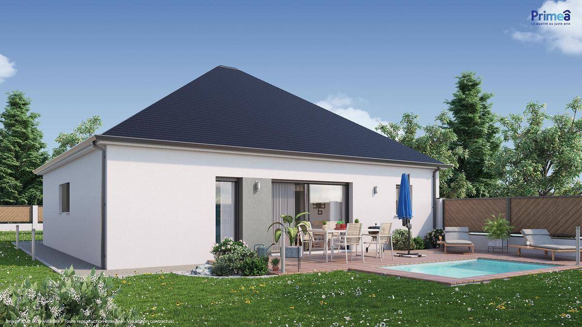Programme terrain + maison à Thorigné-d'Anjou en Maine-et-Loire (49) de 299 m² à vendre au prix de 177456€ - 2