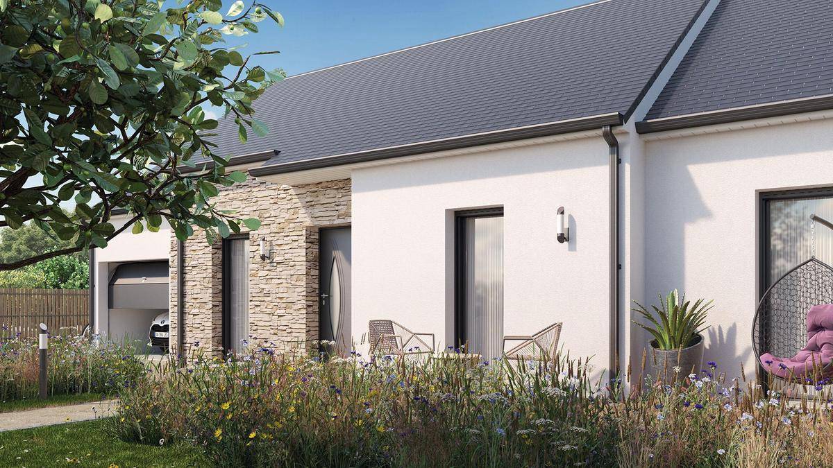 Programme terrain + maison à Les Montils en Loir-et-Cher (41) de 400 m² à vendre au prix de 205529€ - 3