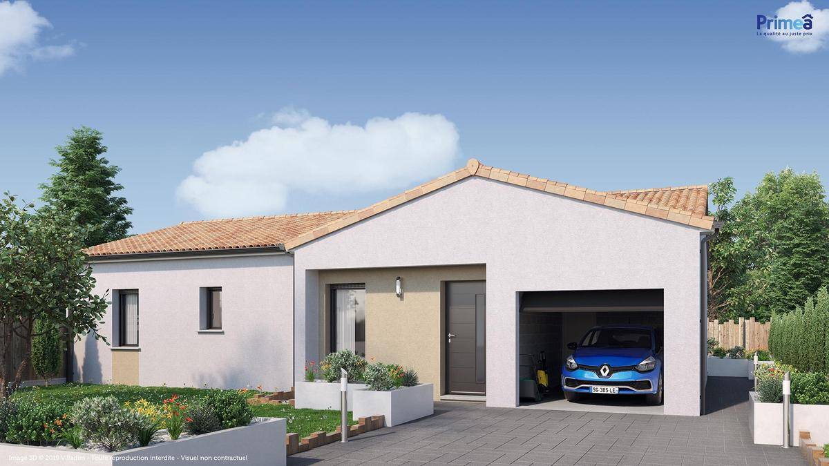 Programme terrain + maison à Podensac en Gironde (33) de 950 m² à vendre au prix de 279281€ - 1
