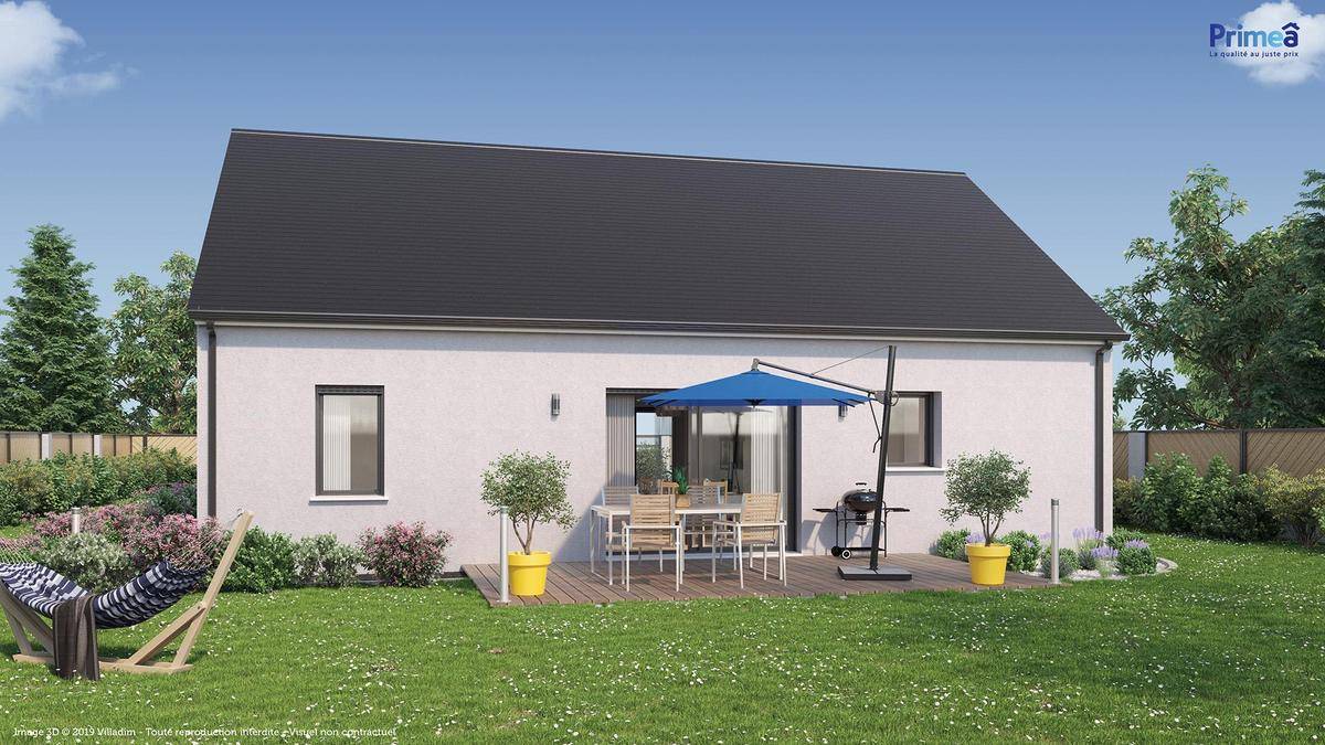 Programme terrain + maison à Coullons en Loiret (45) de 741 m² à vendre au prix de 151987€ - 2