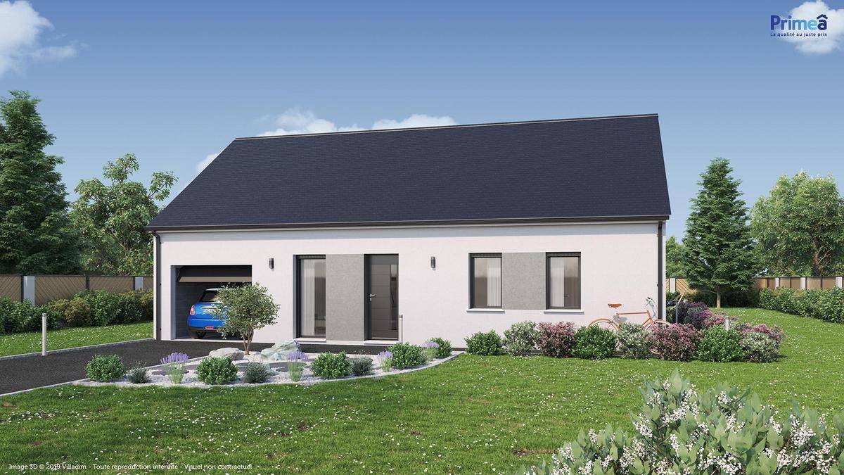 Programme terrain + maison à Villemandeur en Loiret (45) de 643 m² à vendre au prix de 185704€ - 1