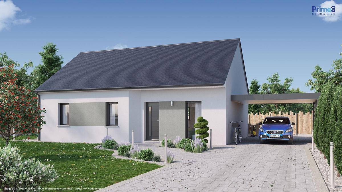 Programme terrain + maison à Mésanger en Loire-Atlantique (44) de 417 m² à vendre au prix de 173393€ - 1