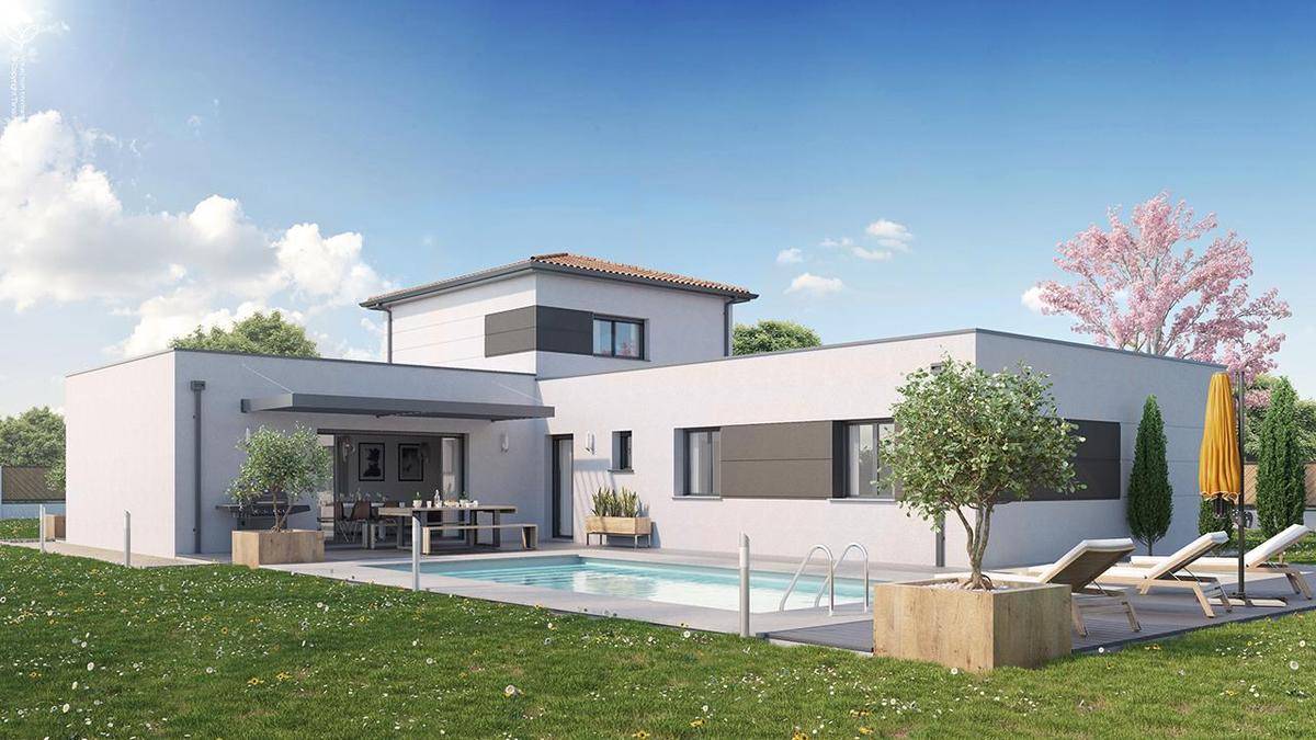 Programme terrain + maison à Saucats en Gironde (33) de 700 m² à vendre au prix de 553442€ - 1