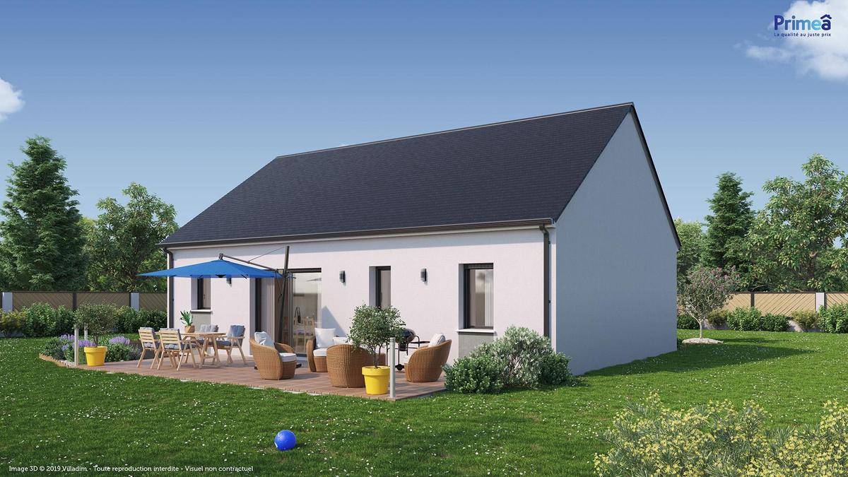 Programme terrain + maison à Treillières en Loire-Atlantique (44) de 375 m² à vendre au prix de 247968€ - 2
