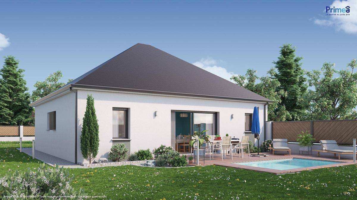 Programme terrain + maison à Vimory en Loiret (45) de 618 m² à vendre au prix de 171730€ - 2
