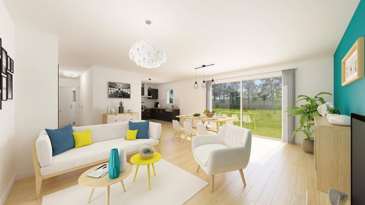Programme terrain + maison à Les Artigues-de-Lussac en Gironde (33) de 413 m² à vendre au prix de 180941€ - 4