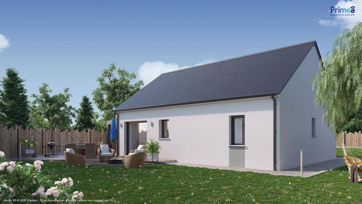 Programme terrain + maison à Saint-Gondon en Loiret (45) de 1200 m² à vendre au prix de 159908€ - 2