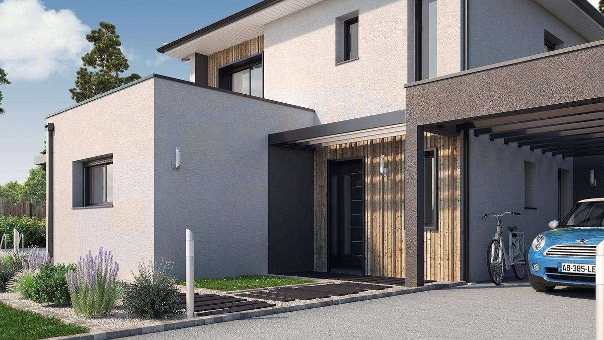 Programme terrain + maison à Parempuyre en Gironde (33) de 669 m² à vendre au prix de 414320€ - 3