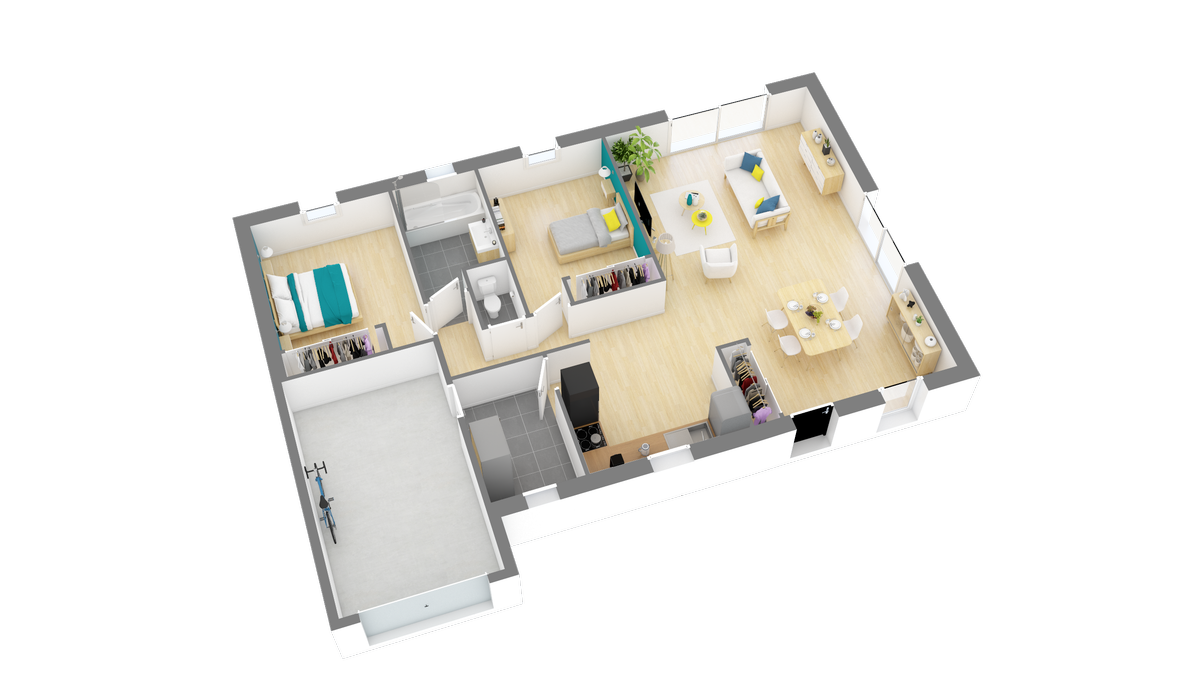 Programme terrain + maison à Arzal en Morbihan (56) de 450 m² à vendre au prix de 201982€ - 3