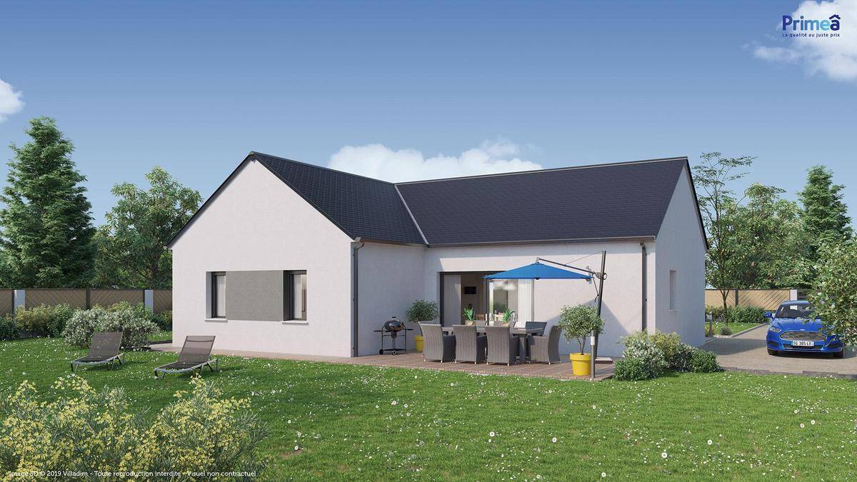 Programme terrain + maison à Pithiviers en Loiret (45) de 900 m² à vendre au prix de 182747€ - 1