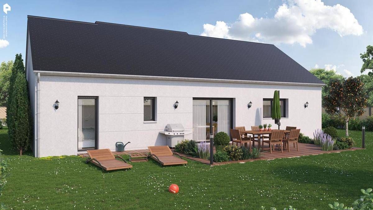 Programme terrain + maison à Villereau en Loiret (45) de 715 m² à vendre au prix de 223521€ - 2