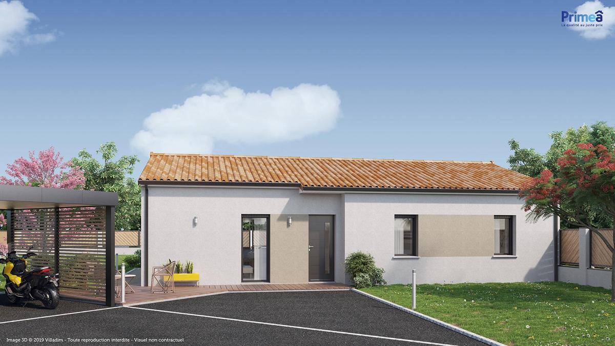 Programme terrain + maison à Amou en Landes (40) de 1900 m² à vendre au prix de 158391€ - 1