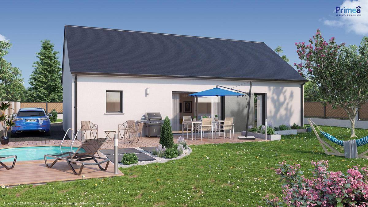 Programme terrain + maison à Saint-Nazaire en Loire-Atlantique (44) de 390 m² à vendre au prix de 331555€ - 2