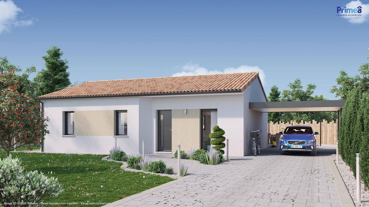 Programme terrain + maison à Blaye en Gironde (33) de 1690 m² à vendre au prix de 165813€ - 1