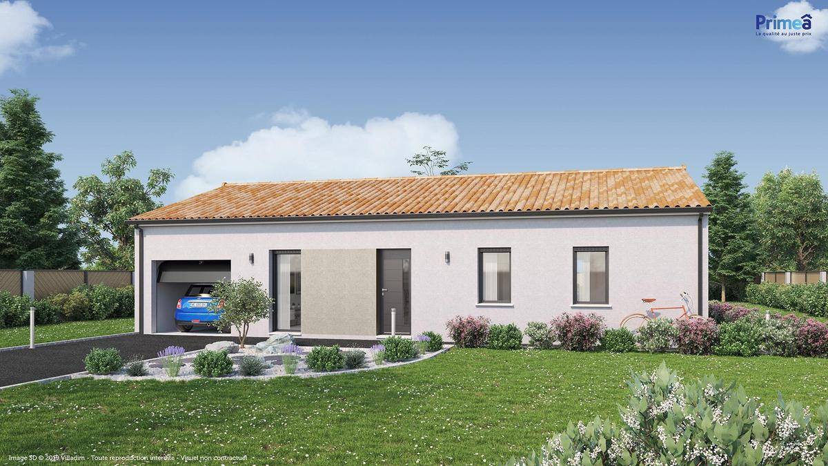 Programme terrain + maison à La Teste-de-Buch en Gironde (33) de 860 m² à vendre au prix de 633466€ - 1