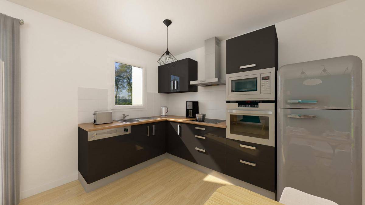 Programme terrain + maison à Saint-Pierre-d'Aurillac en Gironde (33) de 716 m² à vendre au prix de 220797€ - 4