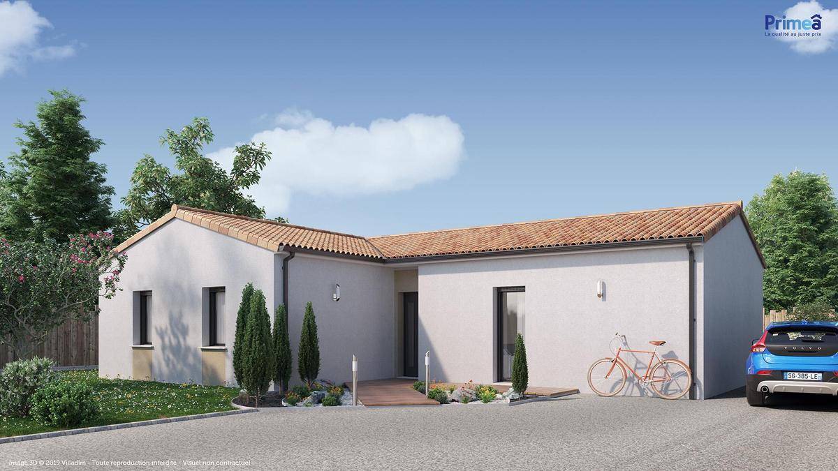 Programme terrain + maison à Saint-Brevin-les-Pins en Loire-Atlantique (44) de 350 m² à vendre au prix de 281852€ - 2